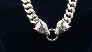 Preview: Doppel-Wolfkopfpanzerkette