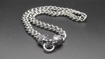 Doppel-Löwenkopfpanzerkette