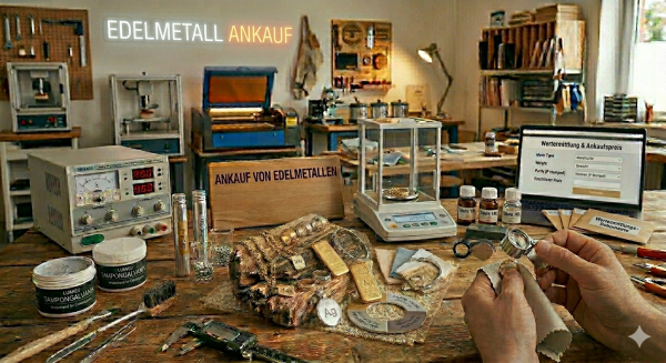 Ankauf Edelmetalle (gestempelt)
