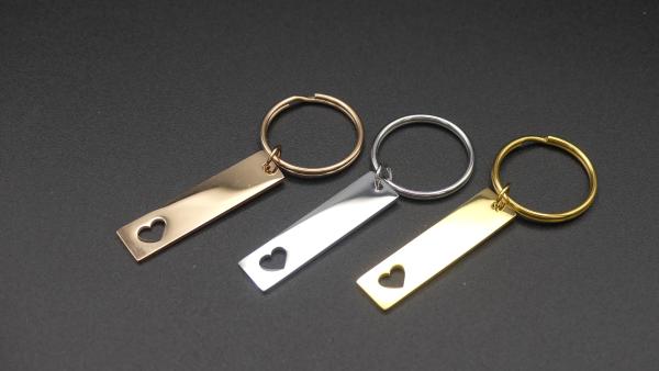 Anhänger (schmal mit Herz)