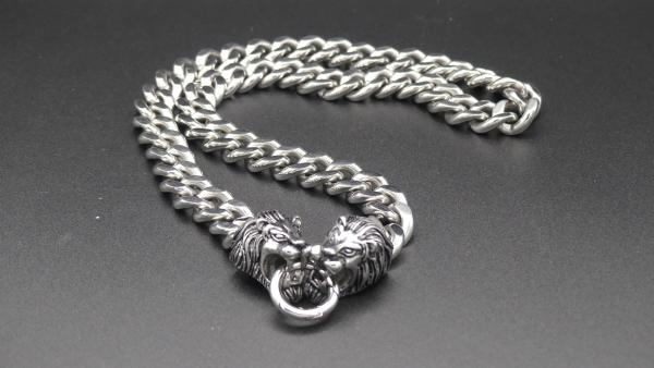 Doppel-Löwenkopfpanzerkette